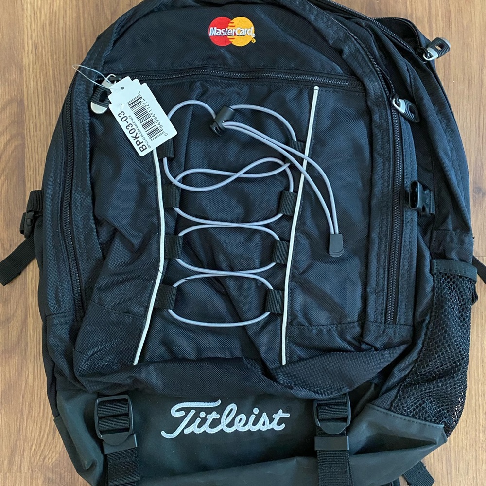 Titleiest Backpack NWT, black, spacious